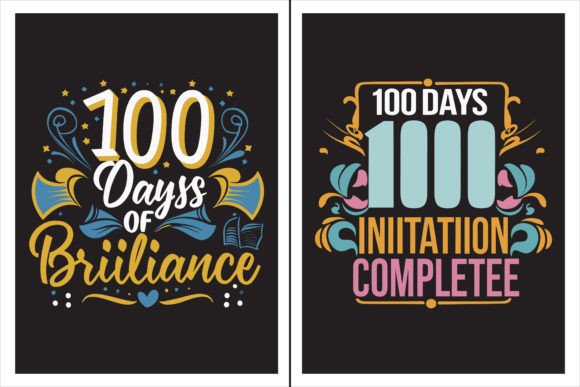 100 Days of School T-Shirt Design Ideas: A Powerful Graphic Asset for Branding