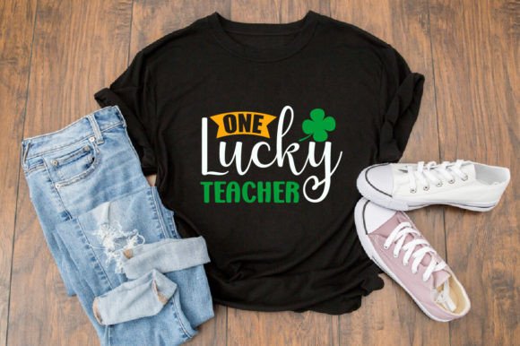 About One Lucky Teacher SVG Design