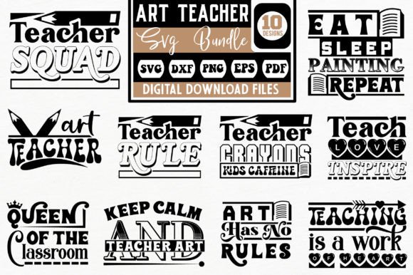 Art Teacher Svg Bundle Review