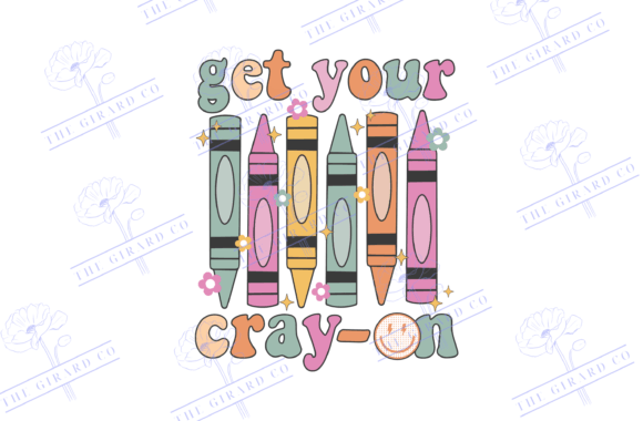 Get Your Cray-on SVG: Graphics for T-Shirt Designs