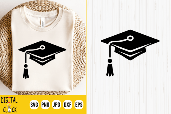 Graduation Cap SVG for Graphics and Crafts