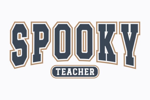 Halloween Spooky Teacher Svg Png Ghost