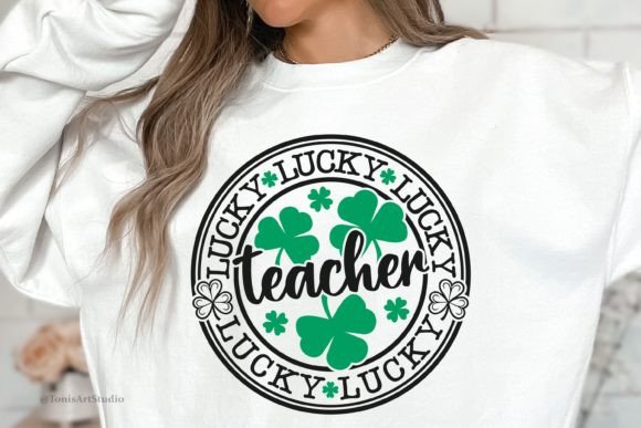 Lucky Teacher SVG, St. Patrick's Day Svg