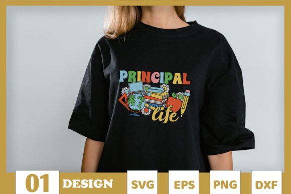 Principal Life SVG Teacher SCG: A Polished Graphic Design Asset for Content Creators