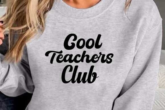 Retro Cool Teachers Club Svg: A Versatile Graphic for Handmade Creations