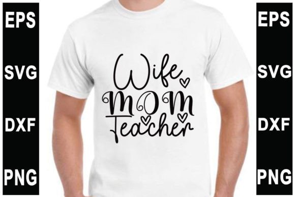 Teacher SVG Design for T-Shirt Graphics: A Polished Creative Asset