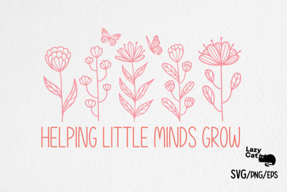Teacher SVG Helping Little Minds Grow