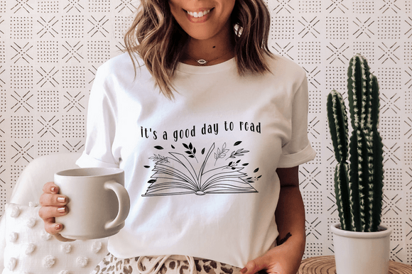 TEACHER SVG, It's a Good Day to Read