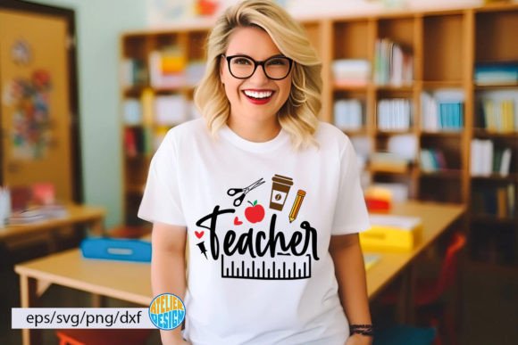 Teacher Svg Tshirt: Graphics and Crafts Made Simple